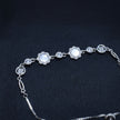 Rosette Shine Silver Bracelet