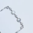 Rosette Shine Silver Bracelet