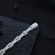 Iced Panel H-Link Bracelet