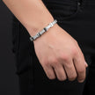 Iced Panel H-Link Bracelet