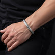 Iced Alternating Bar Bracelet