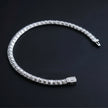 Iced Alternating Bar Bracelet