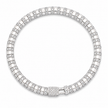 Iced Alternating Bar Bracelet