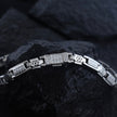 Regal Block Silver Bracelet