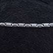 Iced Panel Hourglass Bracelet