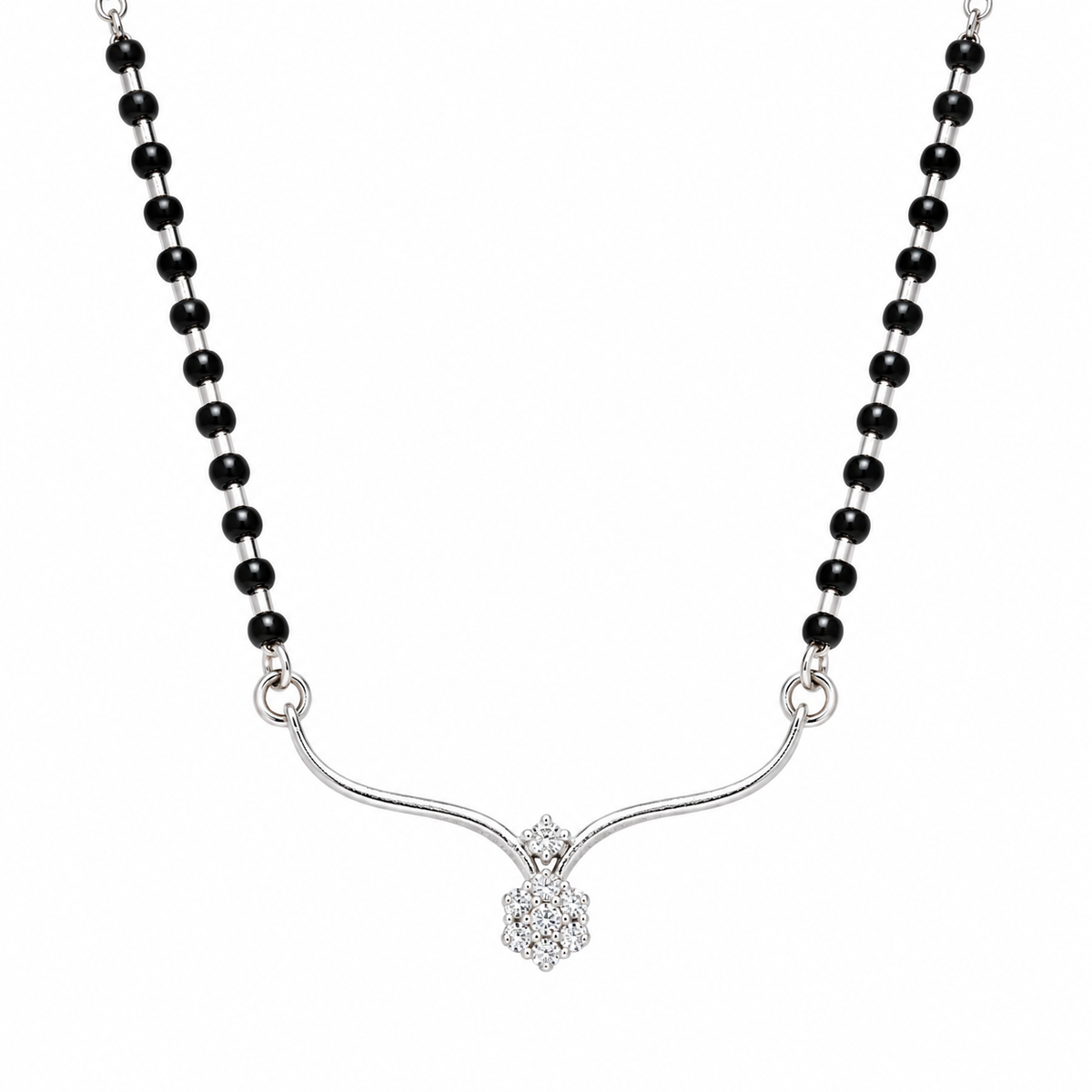 Floral Cluster Mangalsutra