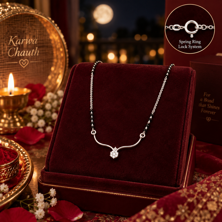 Floral Cluster Mangalsutra