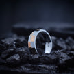 Mosaic Prism Dual-Tone Statement Band