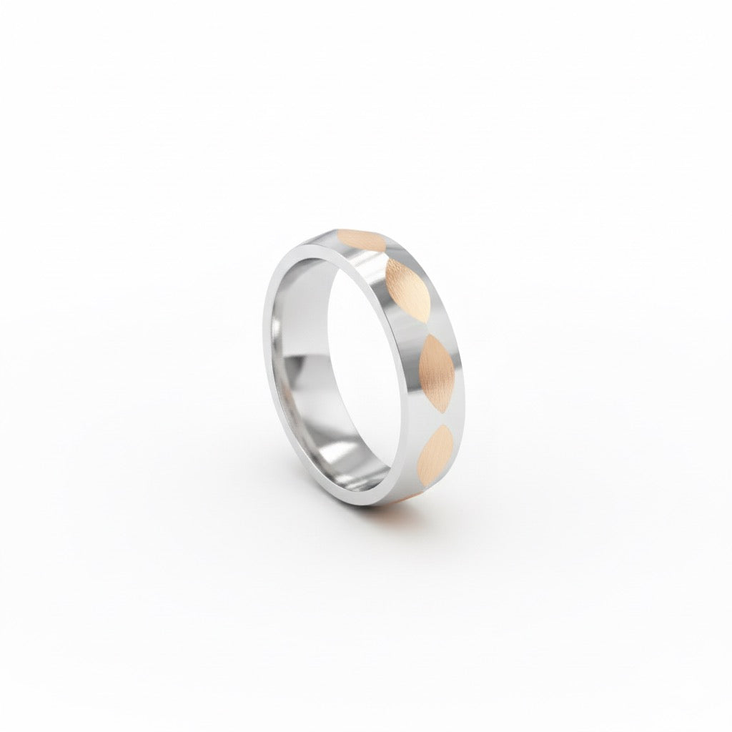 Zenith Marquise Dual-Tone Statement Band