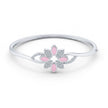 Pink Lotus Kada Bracelet
