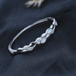 Mother of Pearl Leaf Kada Bracelet