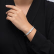 Mother of Pearl Leaf Kada Bracelet
