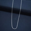 Blade Curve Silver Chain