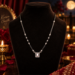 Crystal Rectangle Mangalsutra