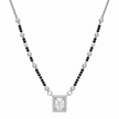 Crystal Rectangle Mangalsutra