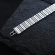 Twin Tile Silver Bracelet