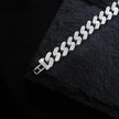 Iced Cuban Silver Bracelet