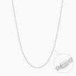 Scalloped Razor Bar Chain