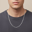 Scalloped Razor Bar Chain