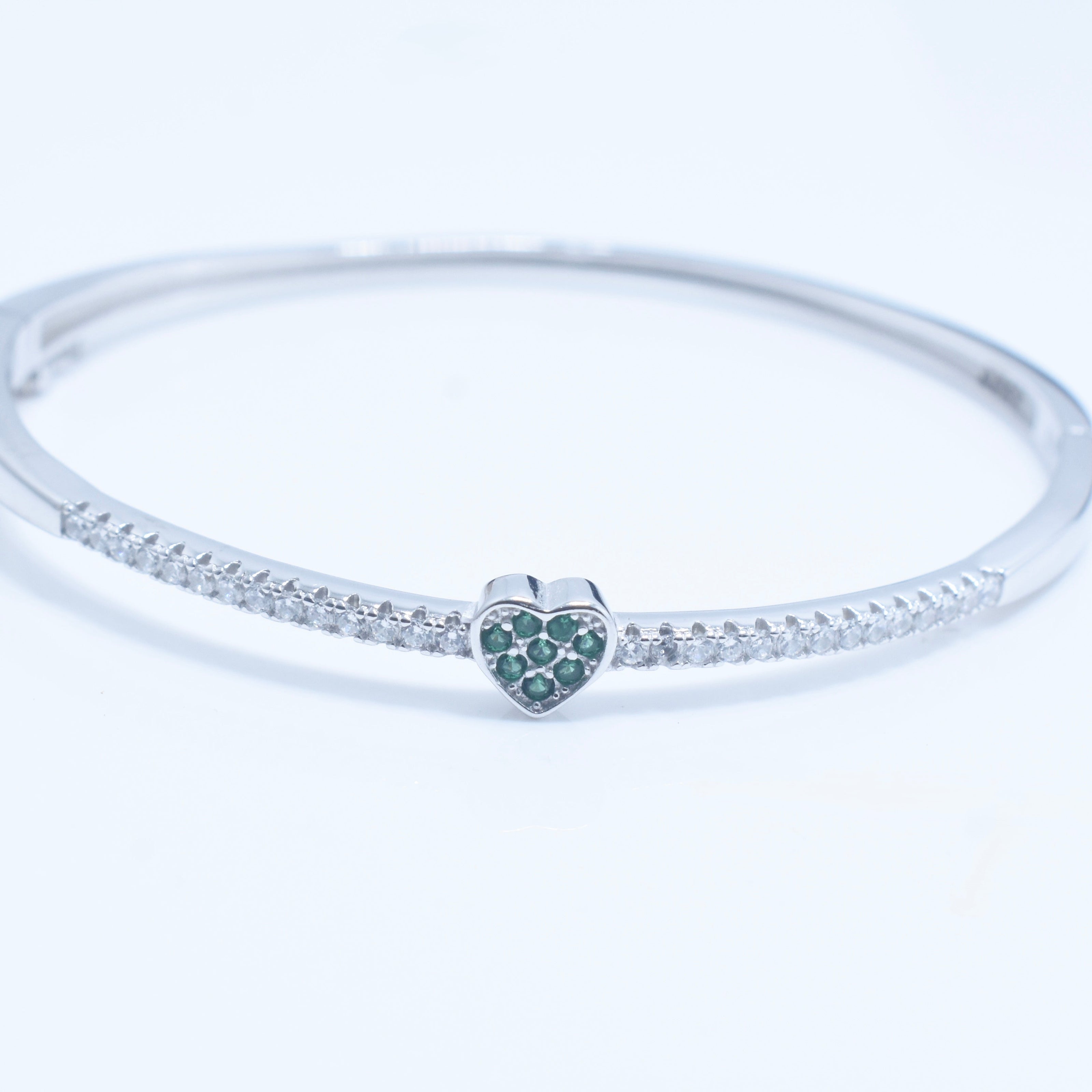 Dotted Link Silver Bracelet