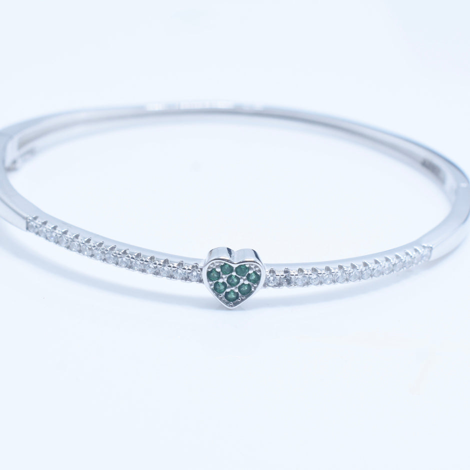 Dotted Link Silver Bracelet