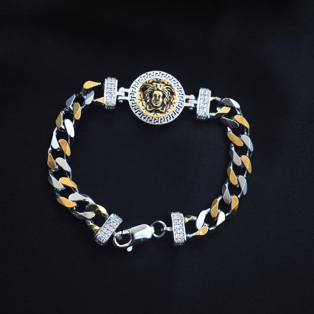 Versace Icon Silver Rhodium Bracelet