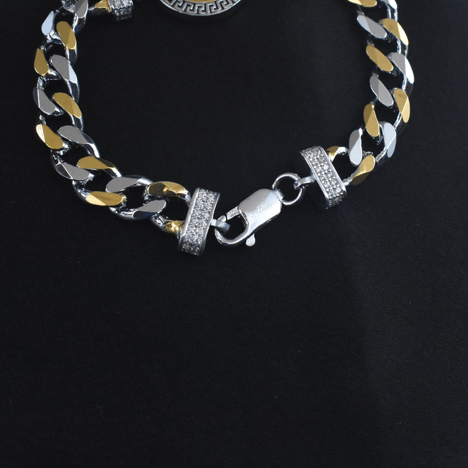 Versace Icon Silver Rhodium Bracelet