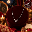 Heart Halo Mangalsutra
