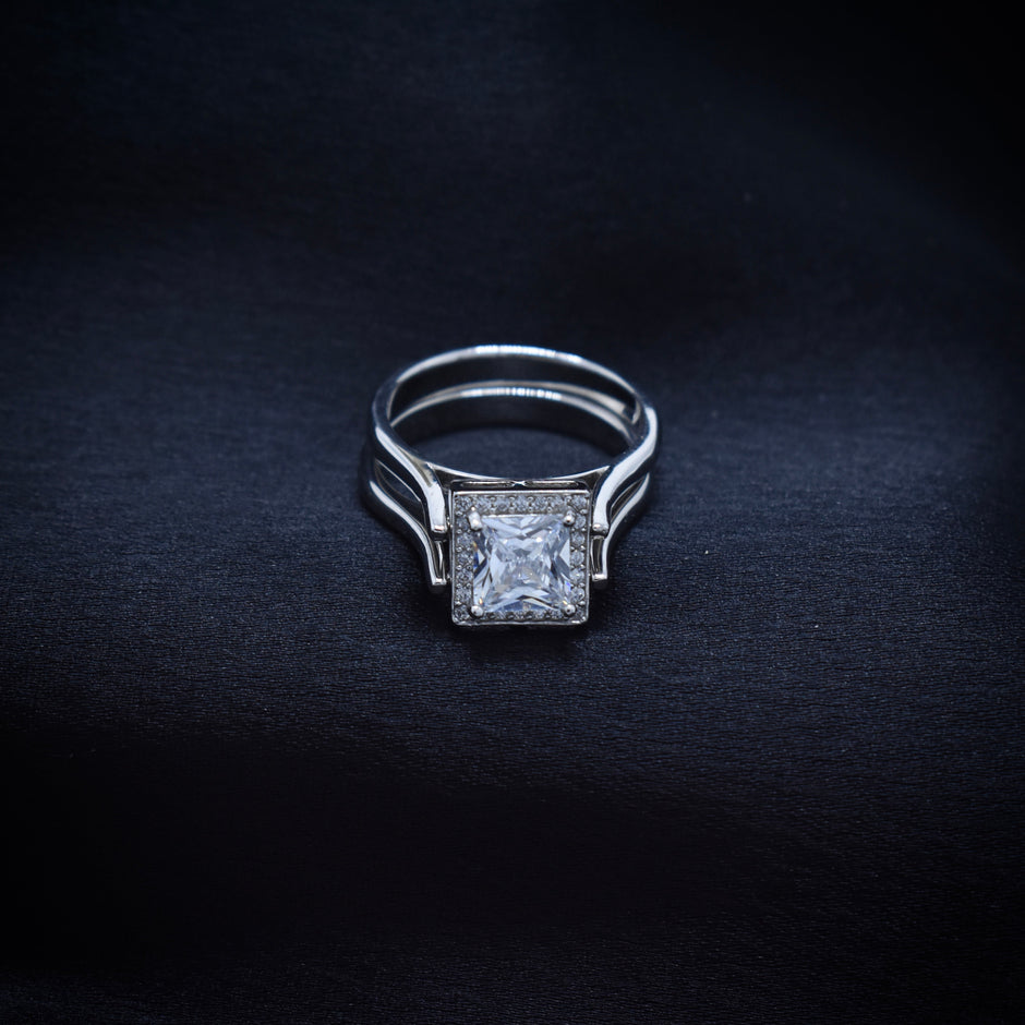 Silver Dual Style Ring