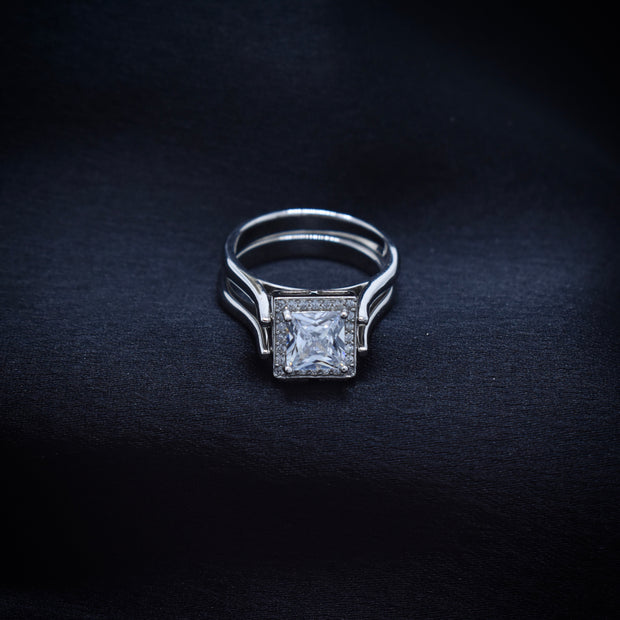 Silver Dual Style Ring