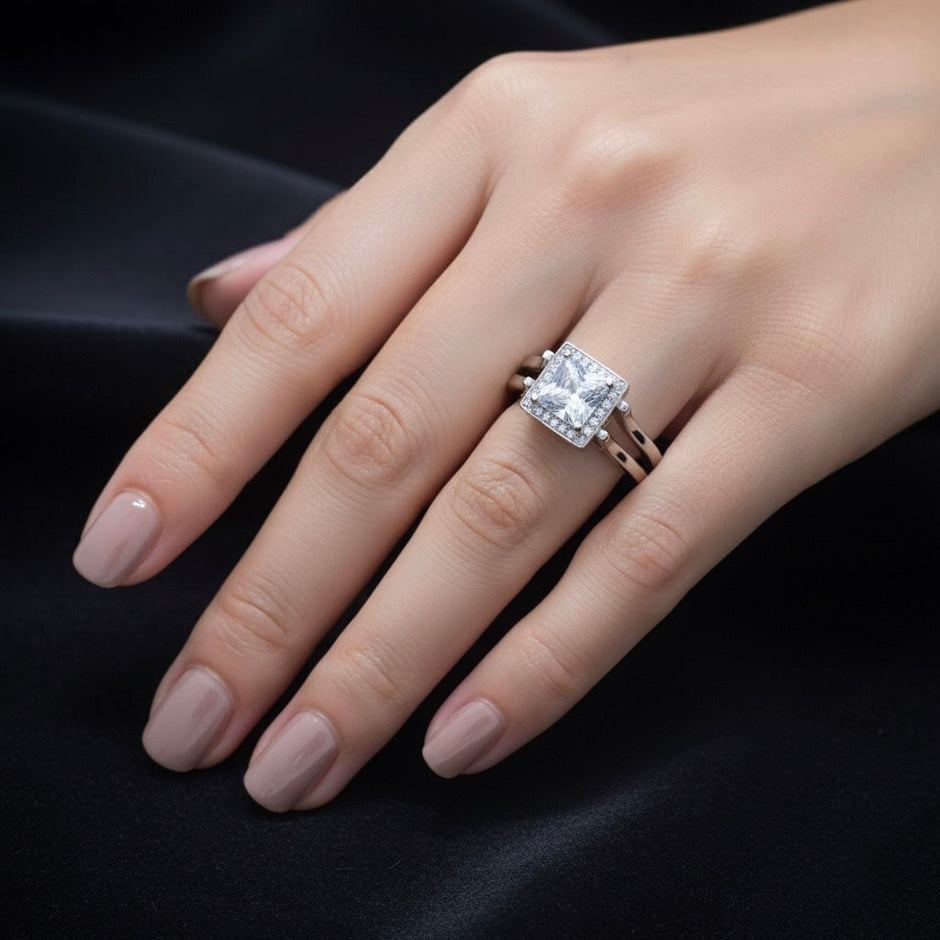 Silver Dual Style Ring