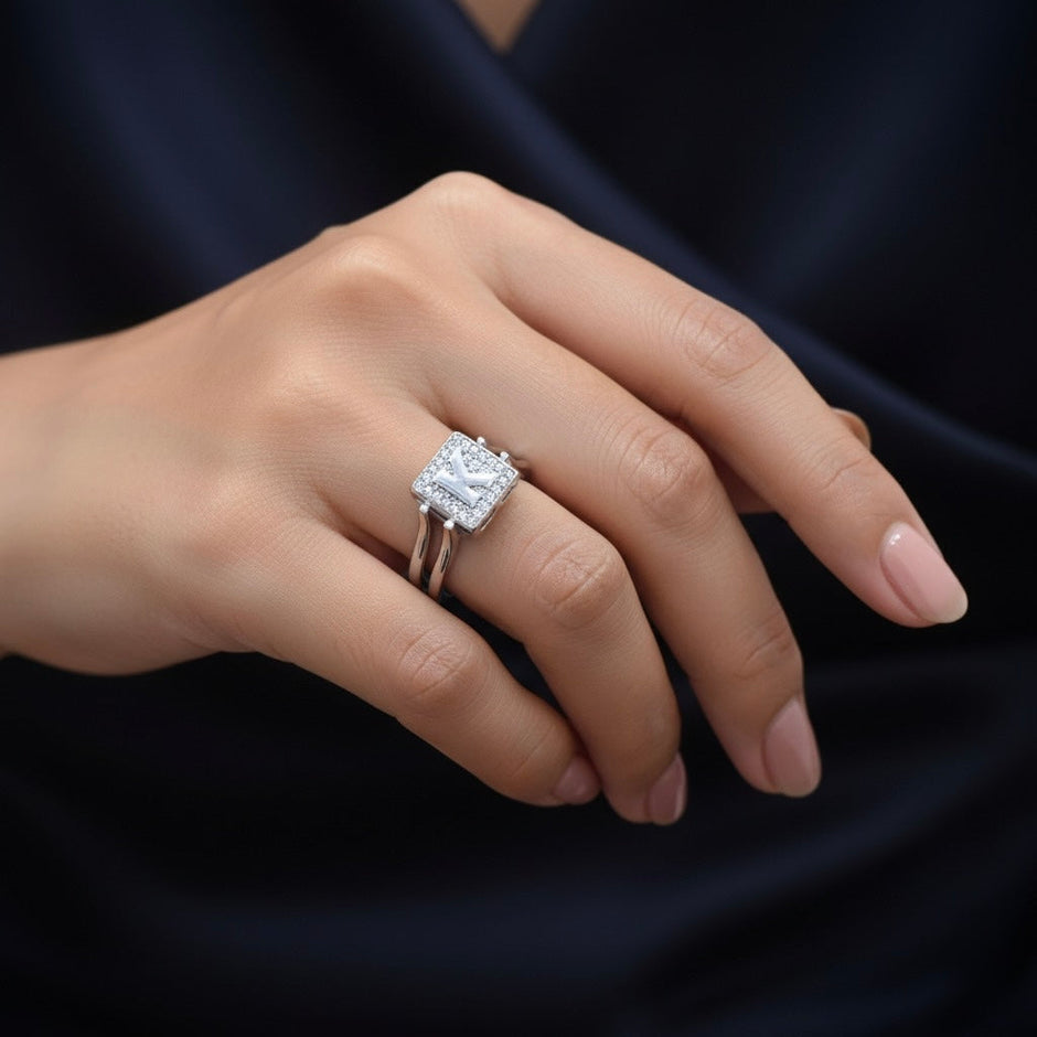 Silver Dual Style Ring