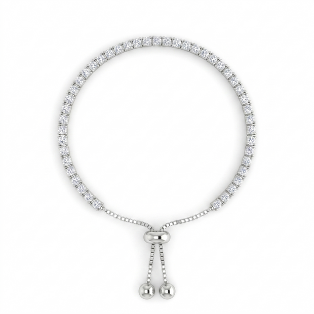 Sparkling Tennis Bolo Bracelet
