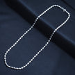 Polished Bead Silver Chain
