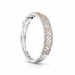 Lattice Band Silver Bracelet