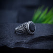 Oval Onyx Turkish Signet Ring