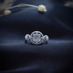 Silver Regal Trio Ring