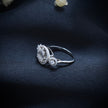 Silver Regal Trio Ring