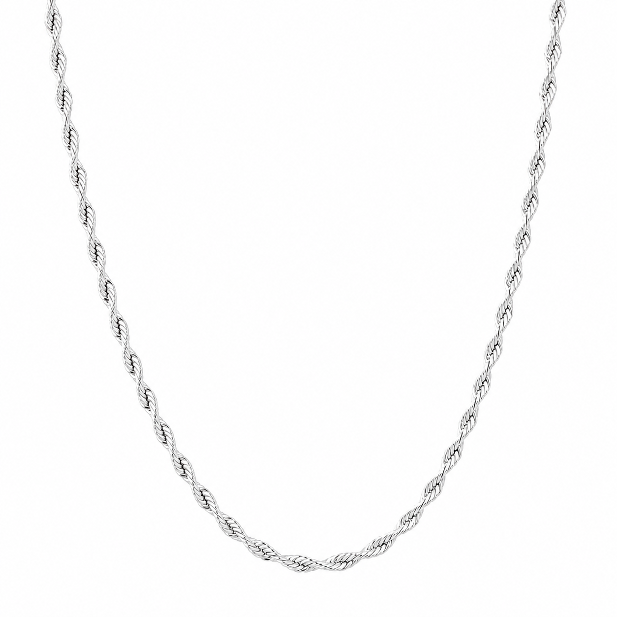 Classic Diamond Cut Rope Chain
