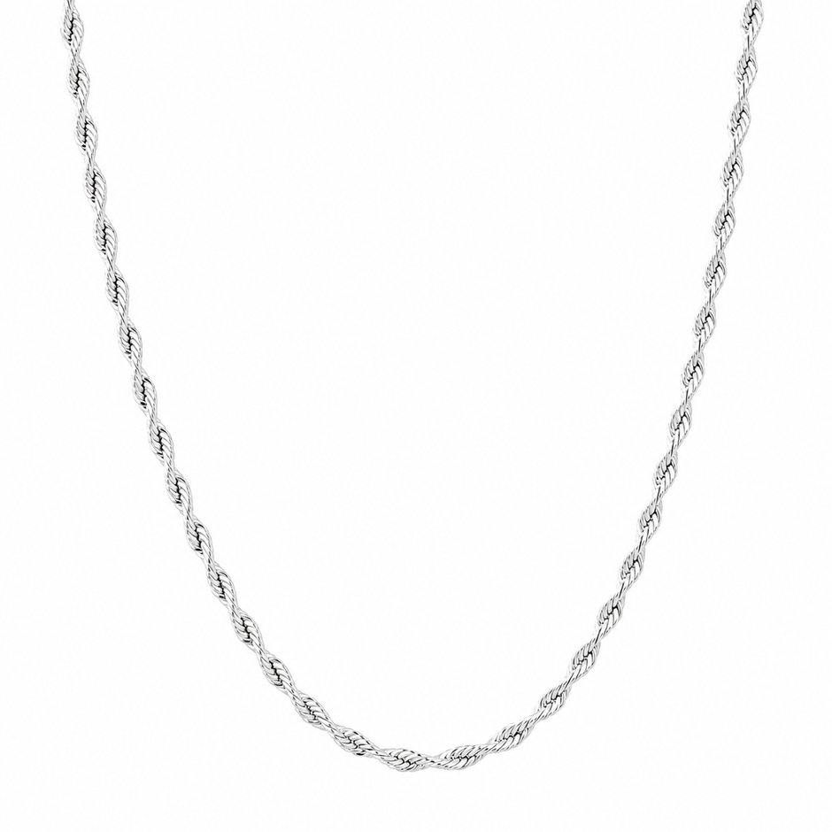 Classic Diamond Cut Rope Chain