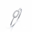 Pave Oval Kada Bracelet