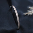 Two Tone Pave Bangle