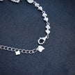 Heart Charm Silver Bracelet