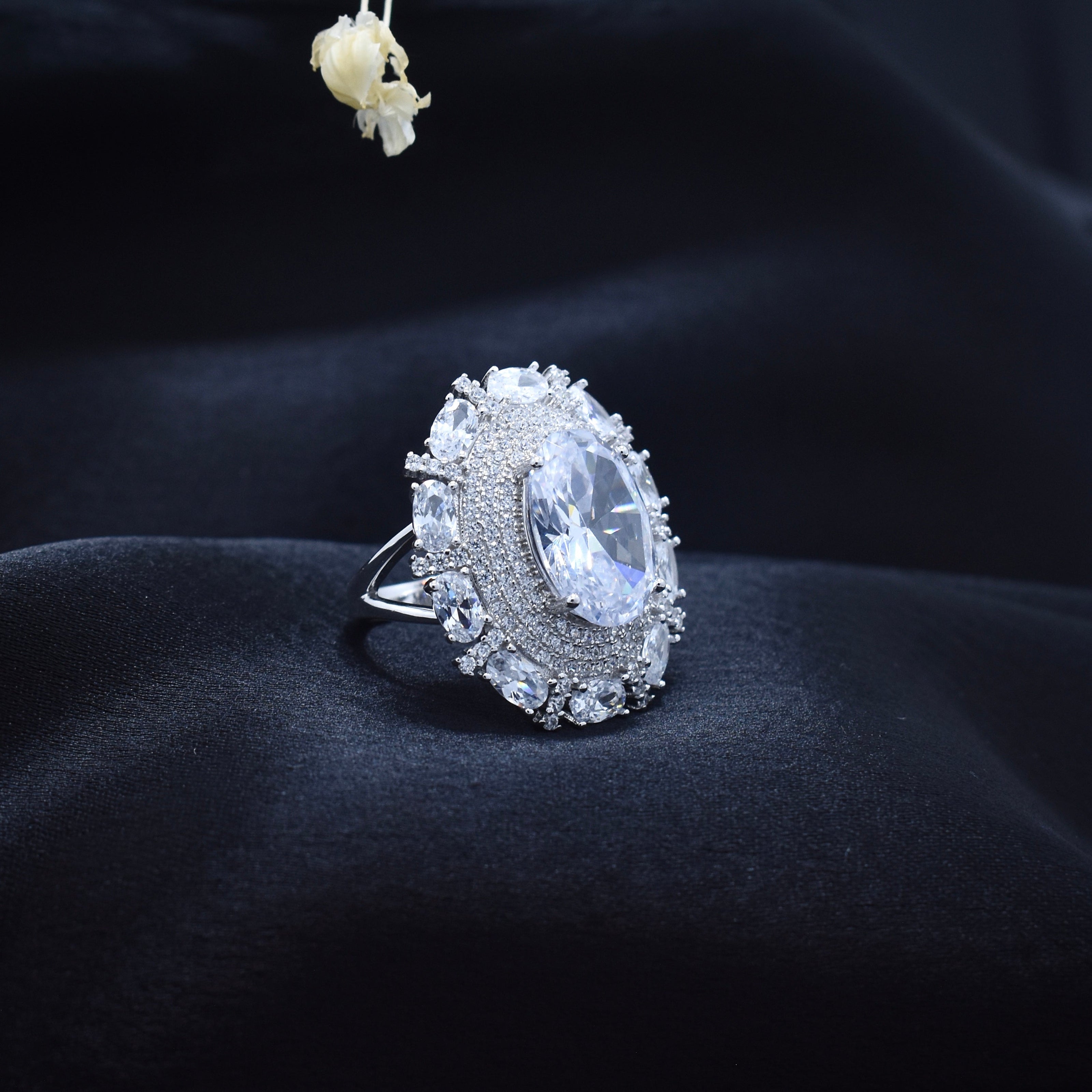 Silver Starband Shine Ring