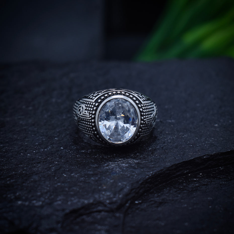 Solitaire Turkish Signet Ring