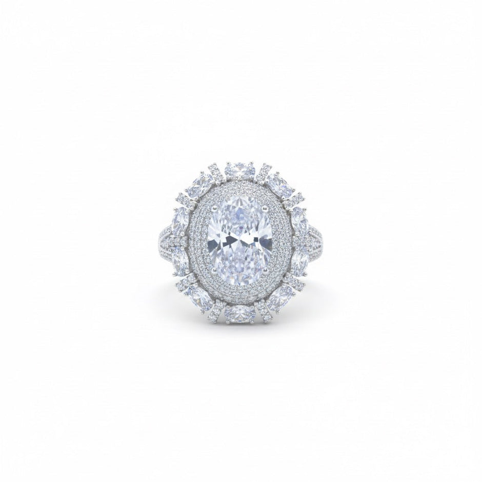 Silver Starband Shine Ring