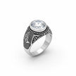 Solitaire Turkish Signet Ring
