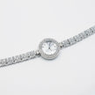 Diamond Row Glam Silver Watch