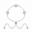 Floral Filigree Bolo Bracelet