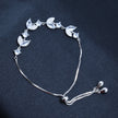 Leaf Garden Silver Bracelet